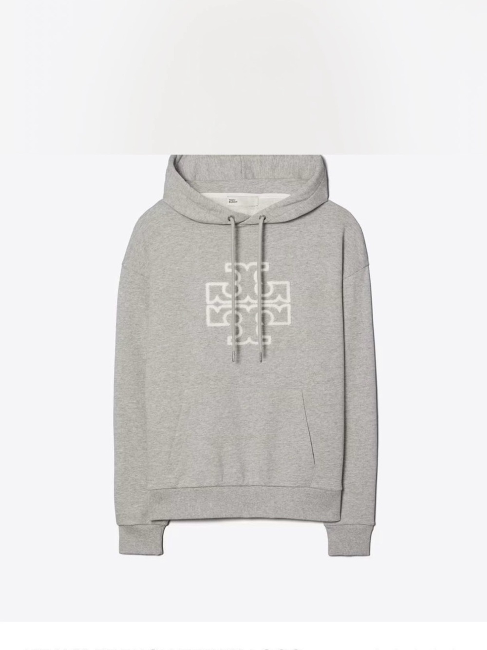 Tory Burch Yellow Logo Hoodie